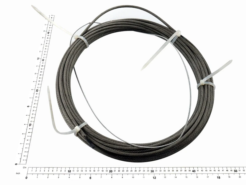 DEMAG DMR3 Wire Rope Set, 7 mm, H20, 4/1