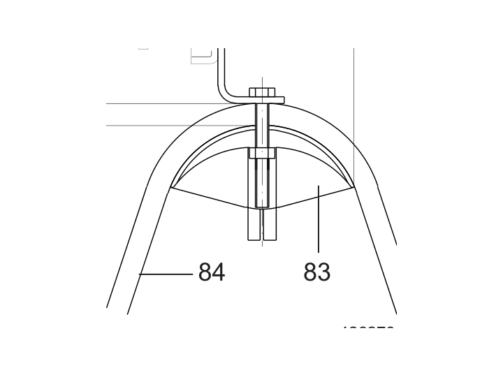 Manufacturer drawing: DEMAG KBK I/II-L/II Rail End Cable Clamp